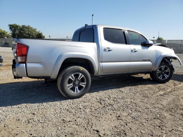 TOYOTA TACOMA DOU 2017 silver  gas 3TMAZ5CN3HM049605 photo #4