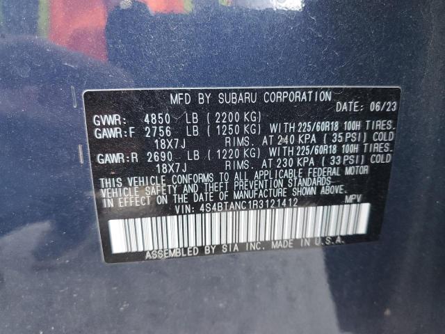 2024 SUBARU OUTBACK LI - 4S4BTANC1R3121412