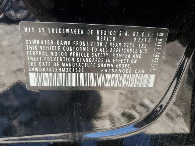 2017 VOLKSWAGEN JETTA SE - 3VWDB7AJXHM201695