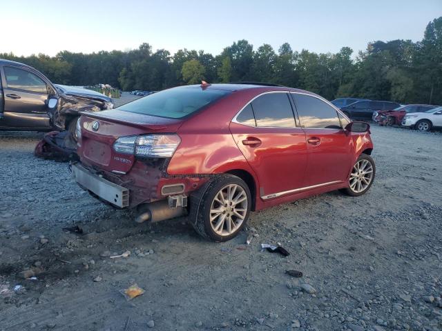 LEXUS HS 250H 2010 red  hybrid engine JTHBB1BA1A2029767 photo #4