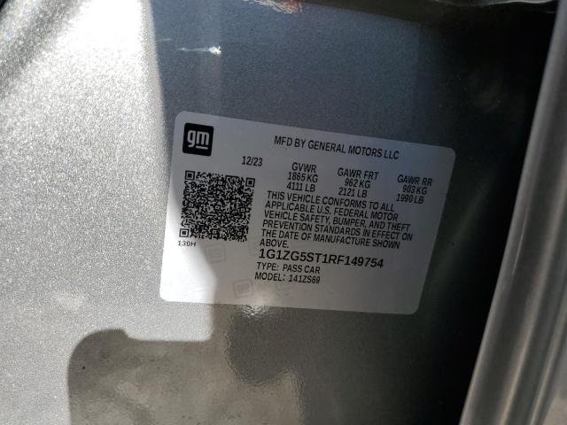 2024 CHEVROLET MALIBU RS - 1G1ZG5ST1RF149754