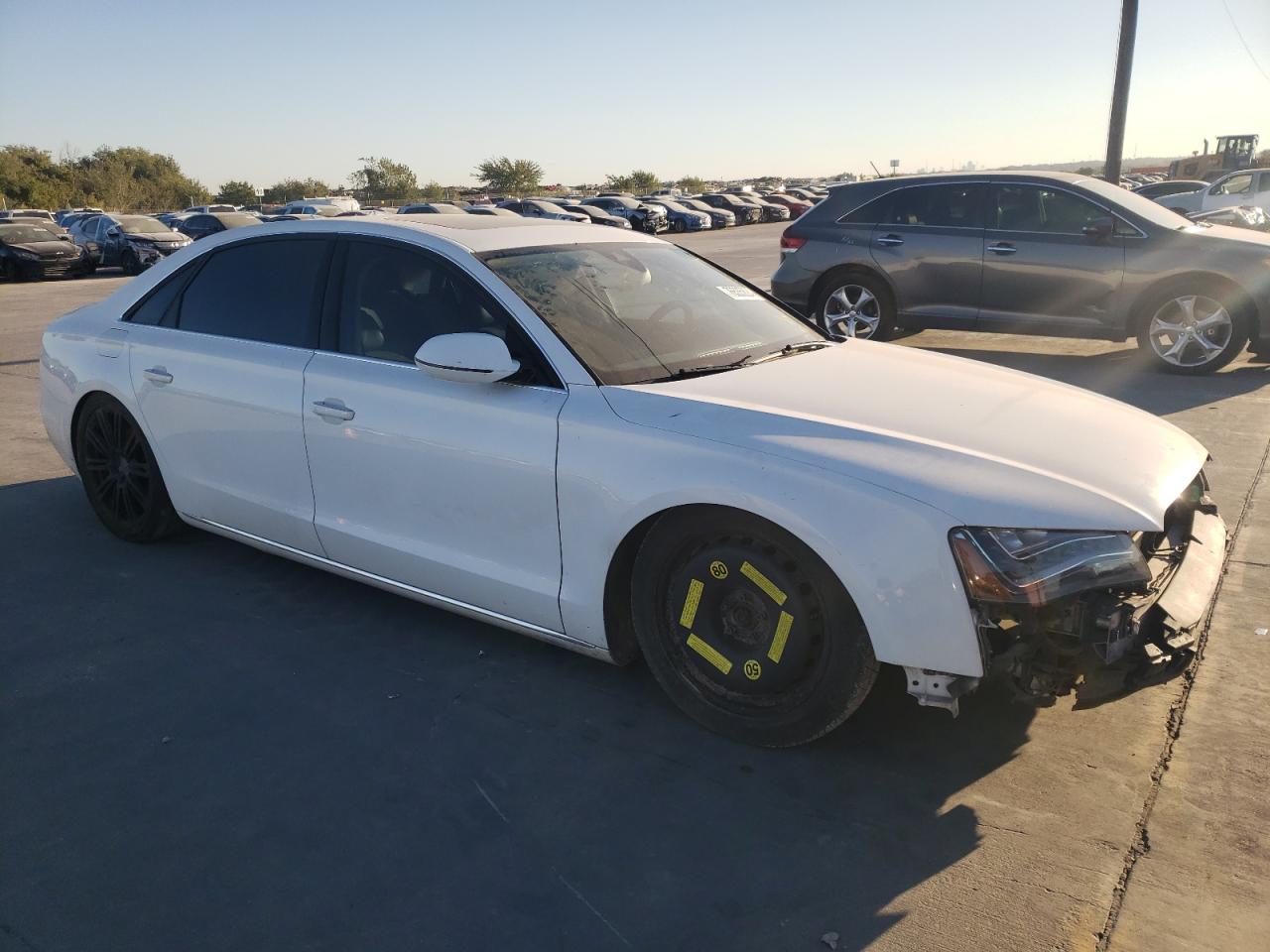 Lot #2923264539 2014 AUDI A8 L QUATT