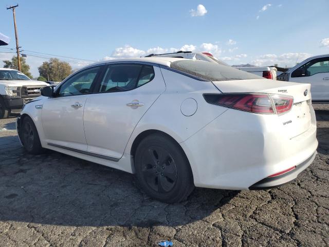 KIA OPTIMA HYB 2015 white  hybrid engine KNAGM4AD3F5088482 photo #3