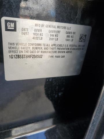 2017 CHEVROLET MALIBU LS - 1G1ZB5ST8HF258502