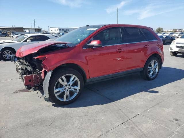 FORD EDGE LIMIT 2012 red  gas 2FMDK3KC9CBA90882 photo #1