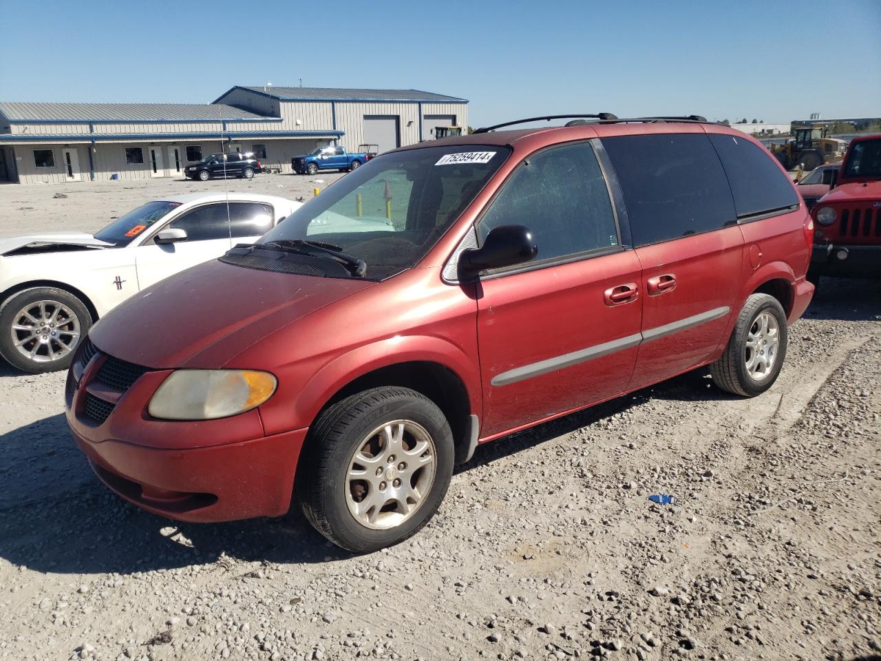 Lot #2938025279 2004 DODGE CARAVAN SX