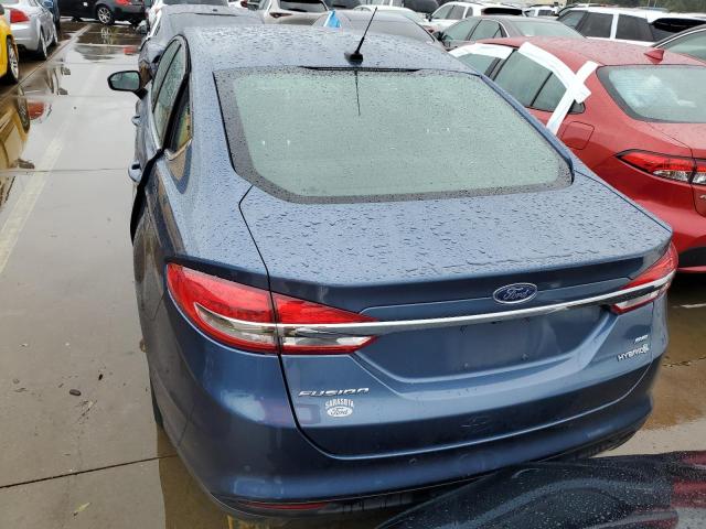 VIN 3FA6P0LU1JR255543 2018 Ford Fusion, Se Hybrid no.6