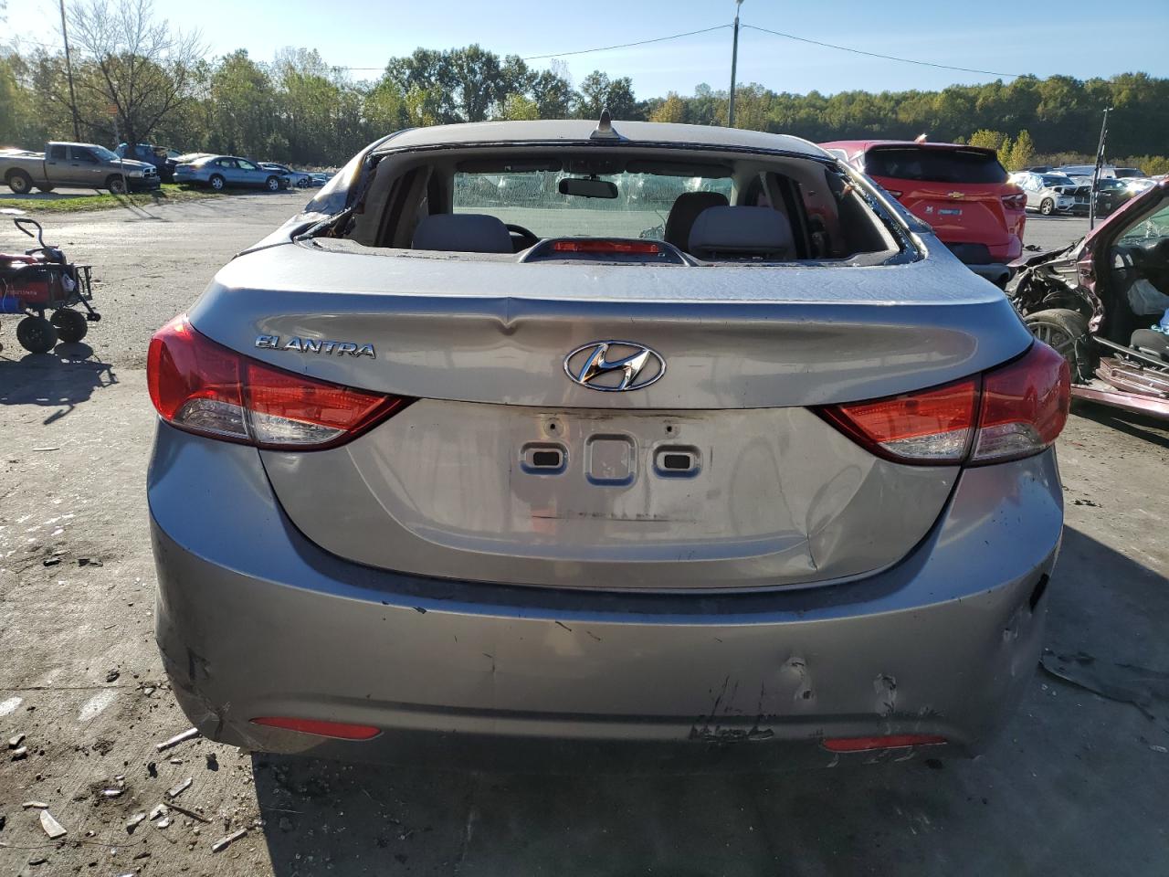 Lot #2897763298 2011 HYUNDAI ELANTRA GL