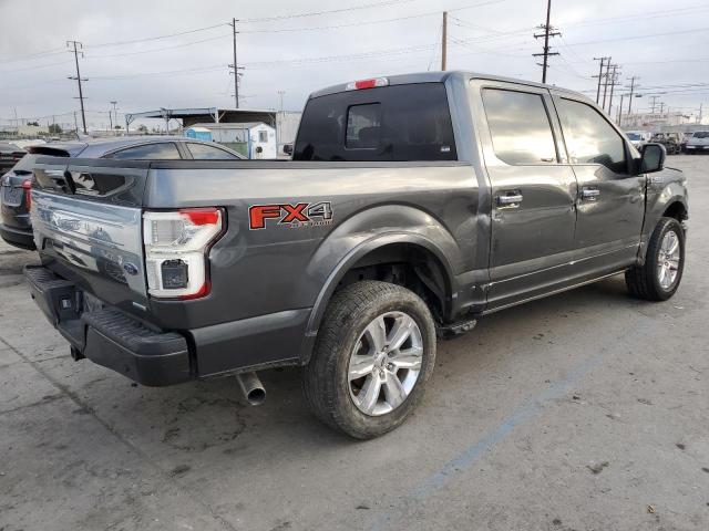 FORD F150 SUPER 2020 gray  Gasoline 1FTEW1E42LFA79680 photo #4