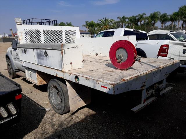 FORD F450 SUPER 2008 white chassis diesel 1FDXF46R78EB35769 photo #3