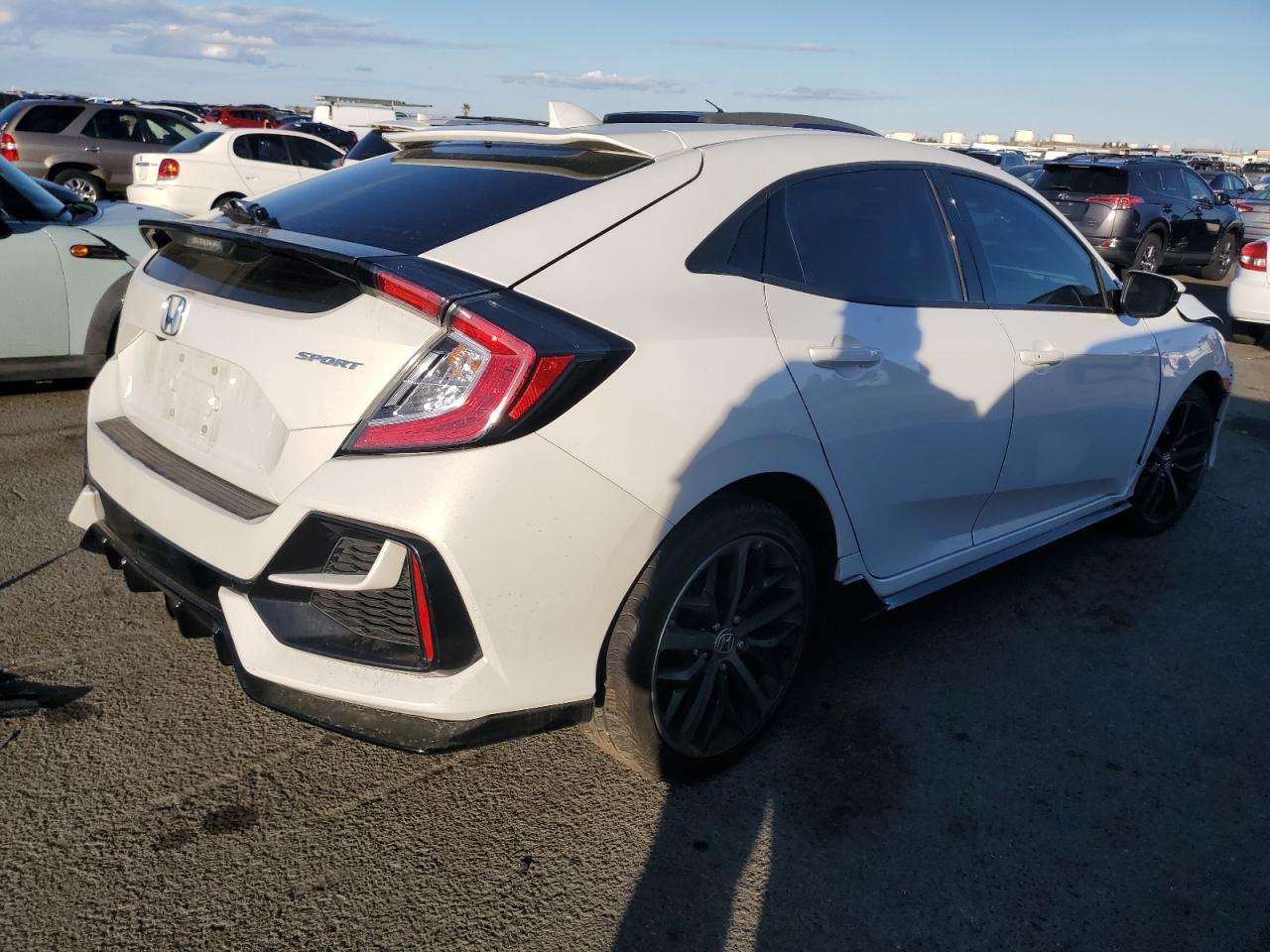 Lot #2989202655 2021 HONDA CIVIC SPOR