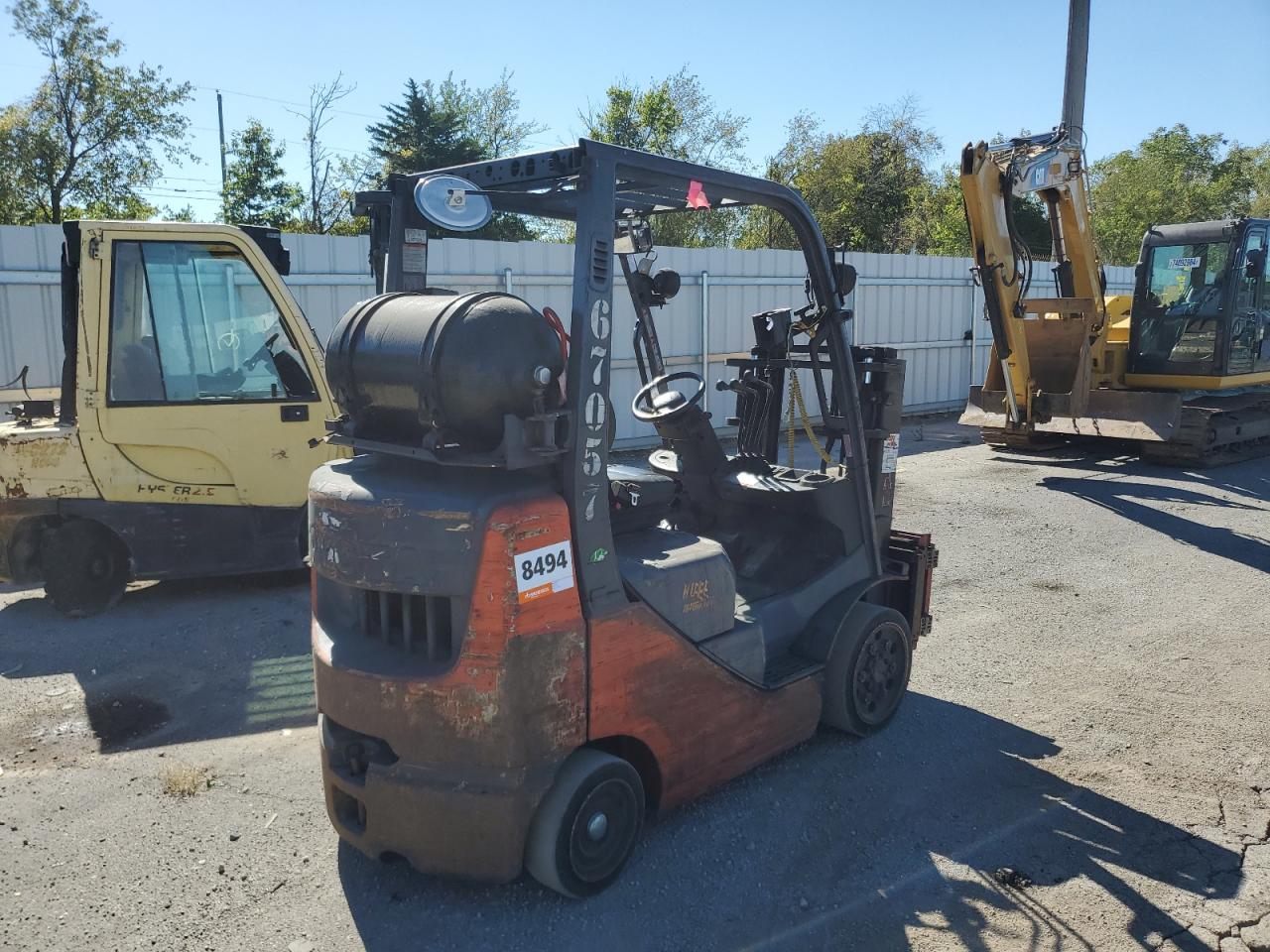 Lot #2904761745 2007 TOYOTA FORKLIFT