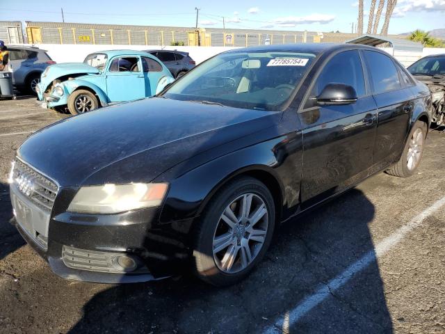 AUDI A4 PREMIUM 2009 black  gas WAUJF78K19N073358 photo #1