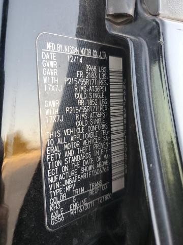 2015 NISSAN JUKE S - JN8AF5MR1FT506764