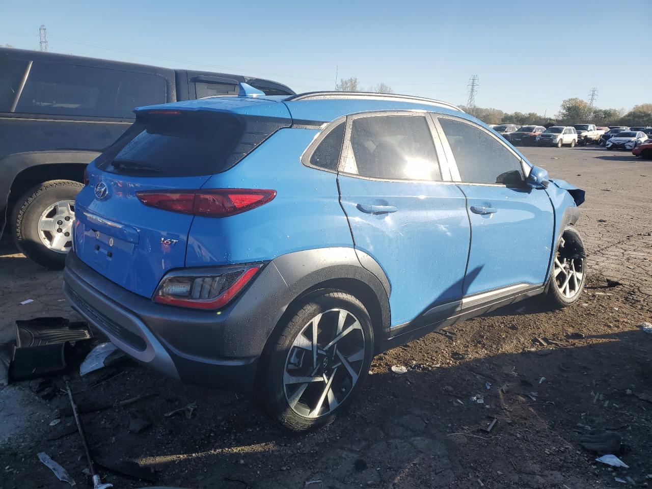 Lot #2955301547 2022 HYUNDAI KONA LIMIT