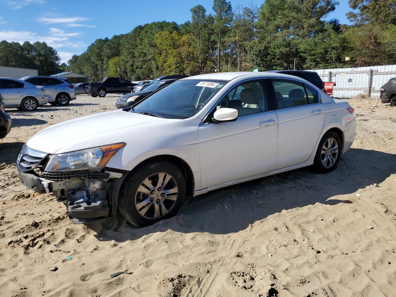 Lot #2943201562 2011 HONDA ACCORD SE