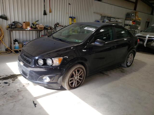 CHEVROLET SONIC LT 2015 charcoal  gas 1G1JC5SH4F4155057 photo #1