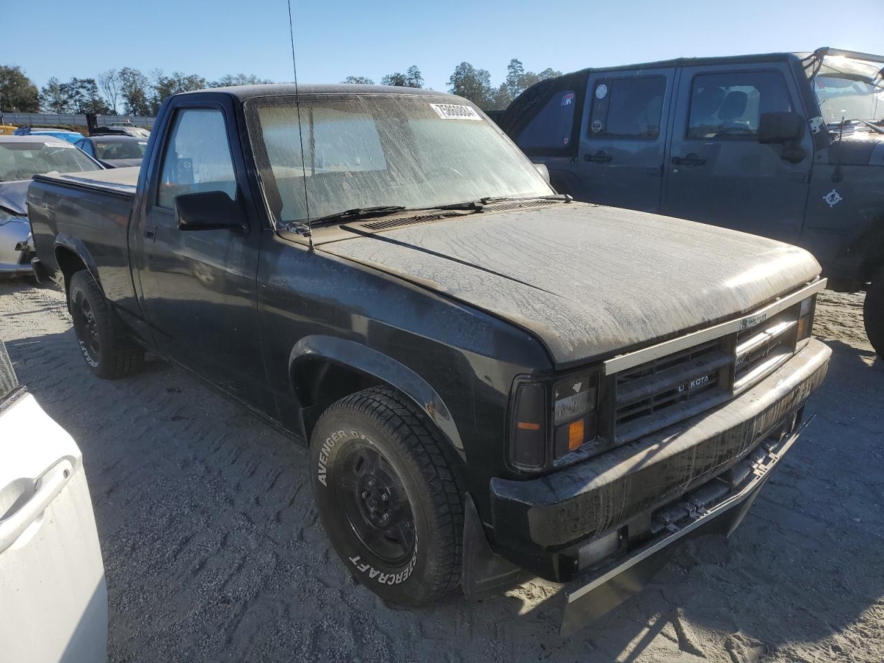 Lot #2976634597 1988 DODGE DAKOTA SPO