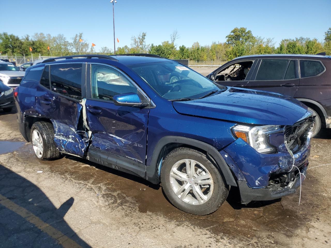 Lot #2926272447 2022 GMC TERRAIN SL