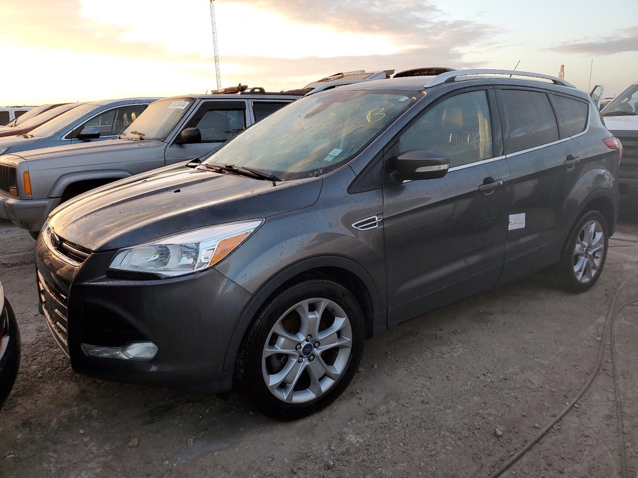 Lot #3009104502 2015 FORD ESCAPE TIT