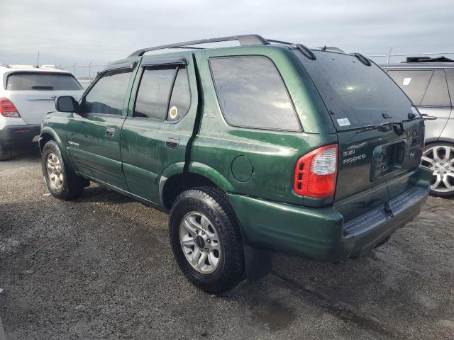 ISUZU RODEO S 2002 green  gas 4S2CK58W024333487 photo #3