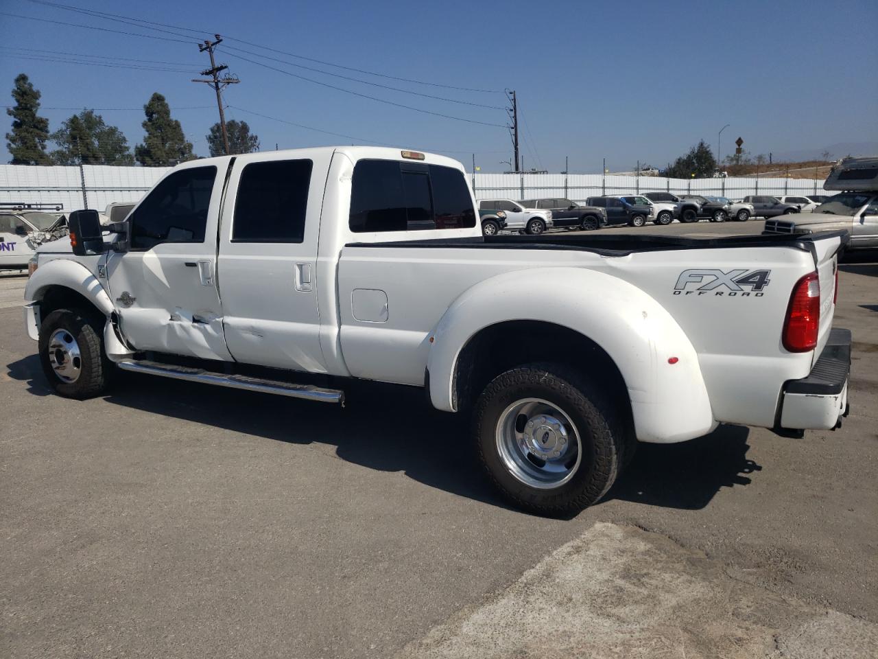 FORD F450 SUPER 2014 white  diesel 1FT8W4DTXEEB28690 photo #3