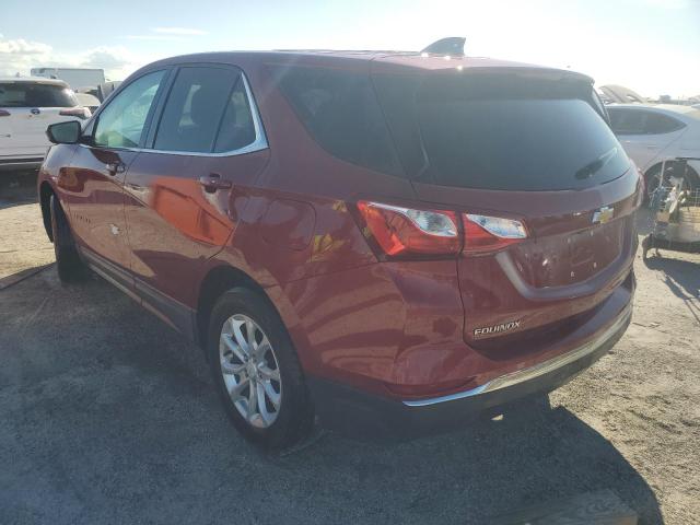 CHEVROLET EQUINOX LT 2018 maroon  gas 2GNAXJEV3J6116965 photo #3