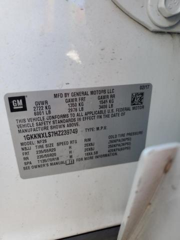 2017 GMC ACADIA DEN - 1GKKNXLS7HZ239749