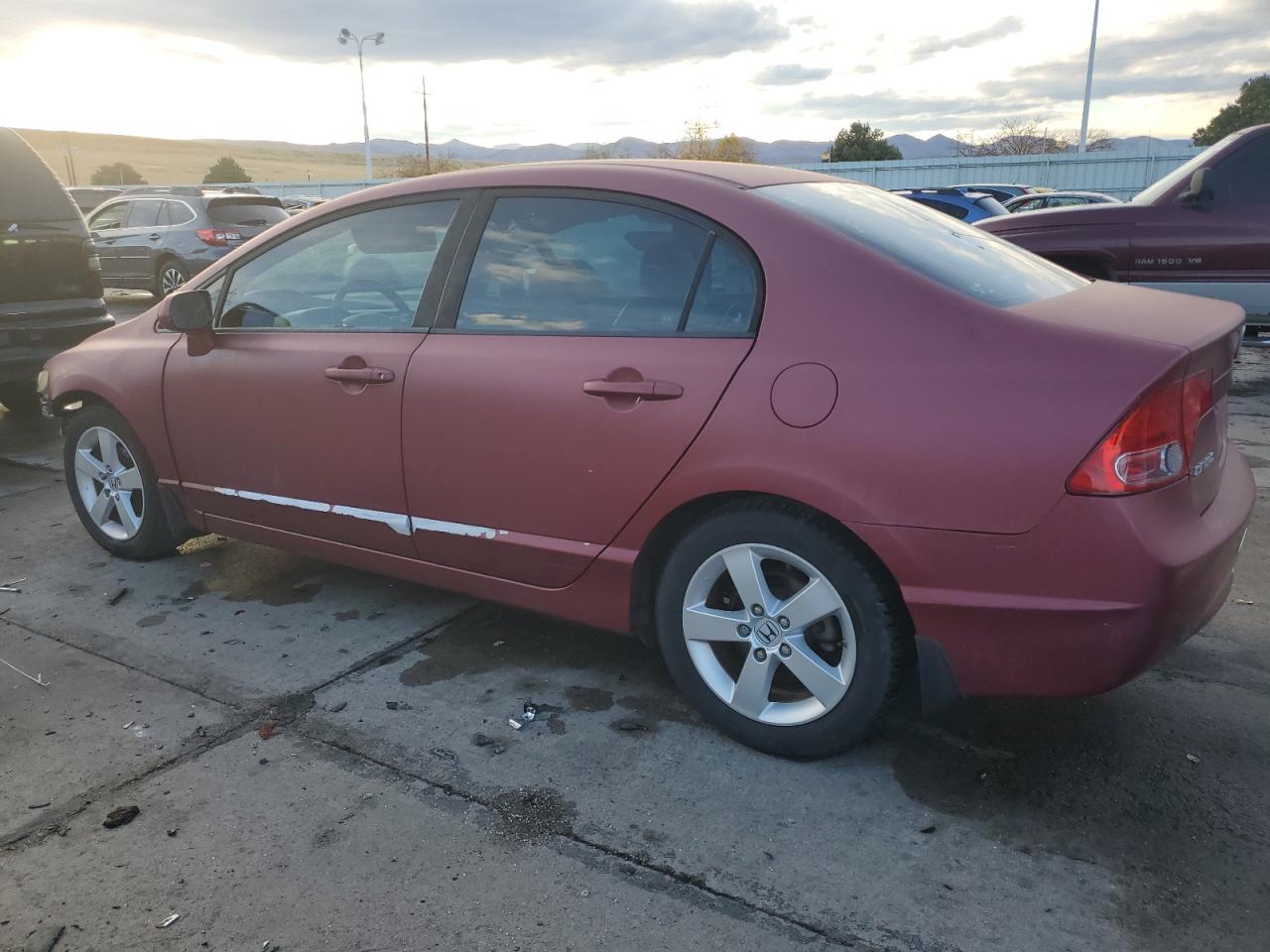 Lot #2956367995 2008 HONDA CIVIC EX