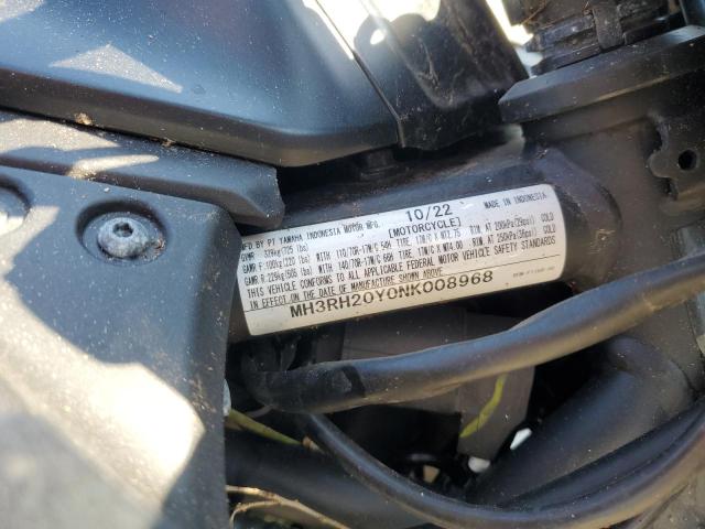 2022 YAMAHA MT-03 MH3RH20Y0NK008968
