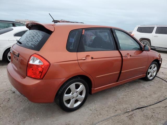 KIA SPECTRA5 5 2008 orange  gas KNAFE161085019340 photo #4