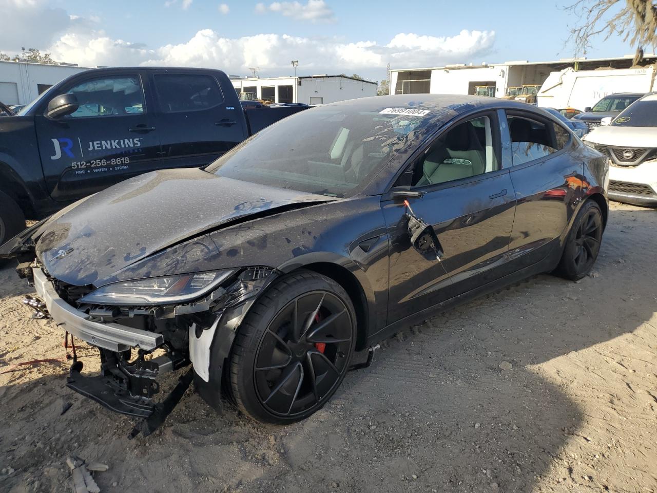 Lot #2990586714 2024 TESLA MODEL 3