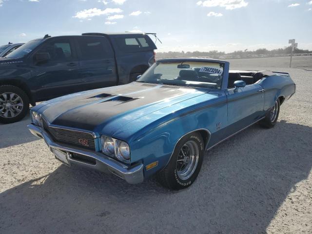 BUICK SKYLARK 1971 blue   444671H112430 photo #1