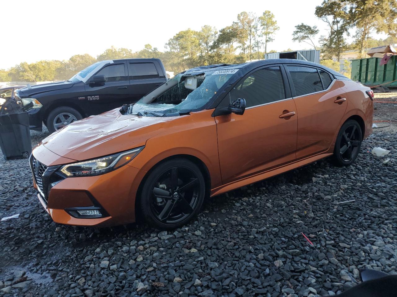 Lot #2970025013 2023 NISSAN SENTRA SR