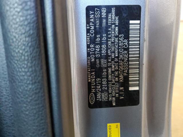 2019 HYUNDAI VELOSTER B - KMHTG6AF3KU018563