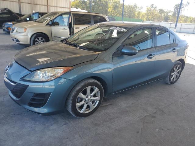 MAZDA 3 I 2010 teal  gas JM1BL1SG2A1180674 photo #1