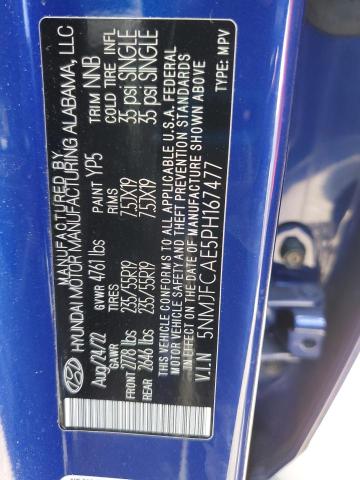 2023 HYUNDAI TUCSON SEL - 5NMJFCAE5PH167477