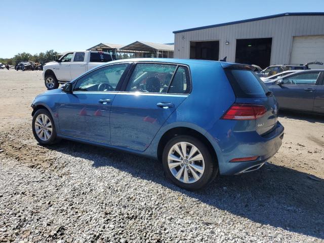 VOLKSWAGEN GOLF 2021 blue  gas 3VWG57AU7MM013354 photo #3