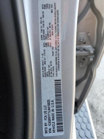2020 RAM 1500 BIG H - 1C6SRFFT1LN416625