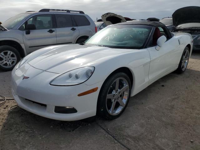 CHEVROLET CORVETTE 2006 white  gas 1G1YY36U365121178 photo #1