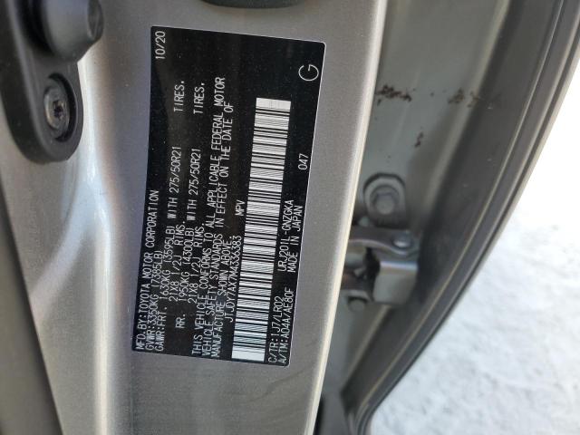 2021 LEXUS LX 570 JTJDY7AX7M4336383