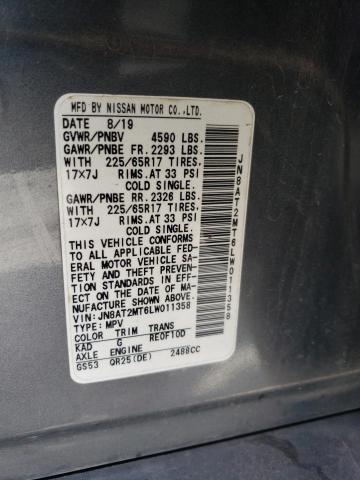 2020 NISSAN ROGUE S - JN8AT2MT6LW011358