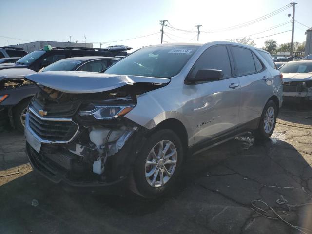 CHEVROLET EQUINOX LS 2018 silver  gas 2GNAXHEV3J6213852 photo #1