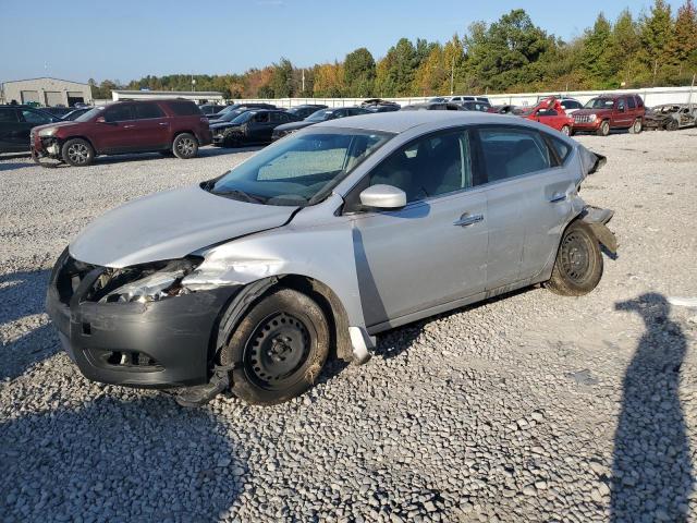 NISSAN SENTRA S 2013 silver  gas 1N4AB7AP7DN907555 photo #1