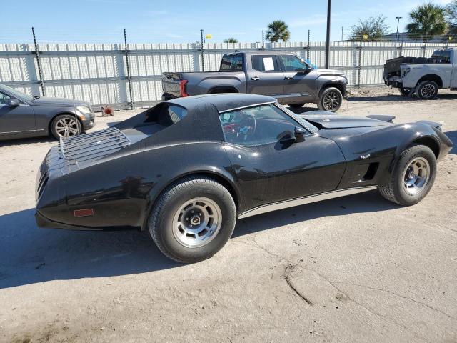 CHEVROLET CORVETTE 1977 black   1Z37X75420088 photo #4