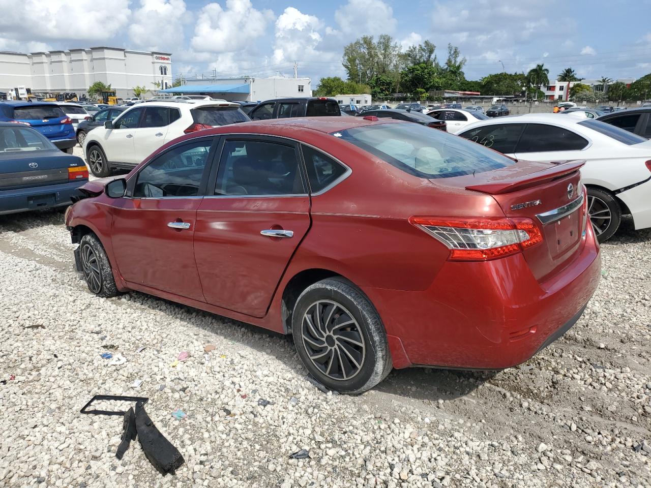 Lot #3029579067 2014 NISSAN SENTRA S M