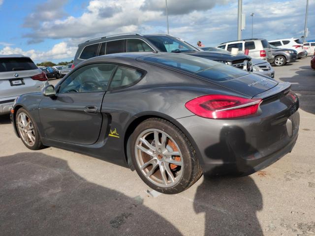 PORSCHE CAYMAN 2014 gray  gas WP0AA2A82EK170311 photo #3