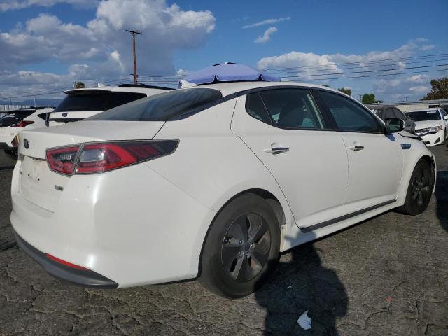 KIA OPTIMA HYB 2015 white  hybrid engine KNAGM4AD3F5088482 photo #4