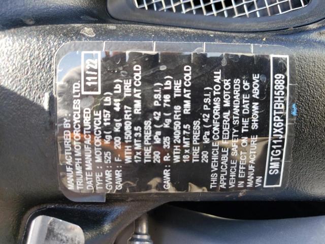2023 TRIUMPH MOTORCYCLE ROCKET 3 R SMTG11JX6PTBH5889