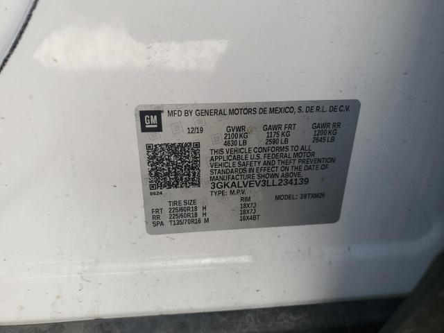 2020 GMC TERRAIN SL - 3GKALVEV3LL234139